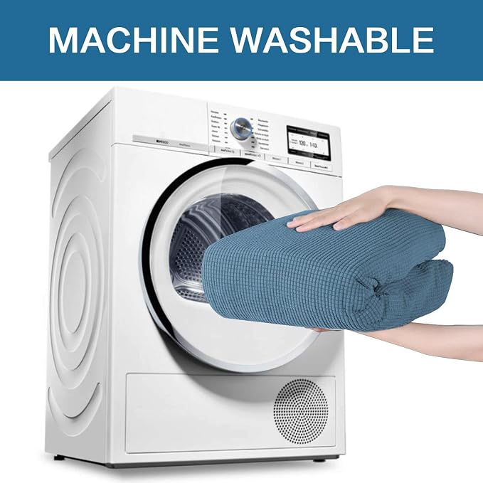 H.VERSAILTEX High Stretch Chair Cover Chair Slipcover 2 Piece Couch Shield - Image 8