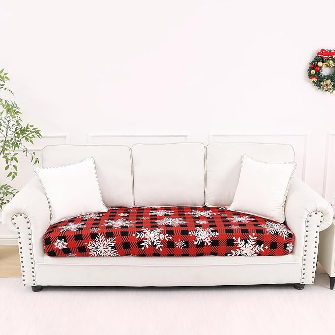 Smiry Printed Couch Cushion Covers, Stretch Soft Couch Covers by Smiry