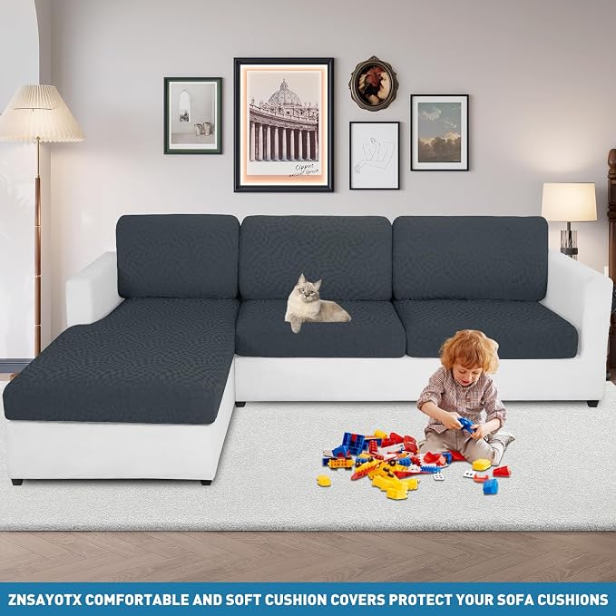 2025 Stretch Cushion Cover for Sofa, Individual Couch Sofa Seat Covers - Image 8