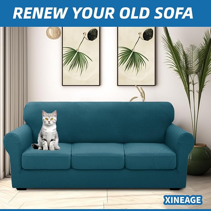 XINEAGE New 4 Pieces Couch Covers - Image 2
