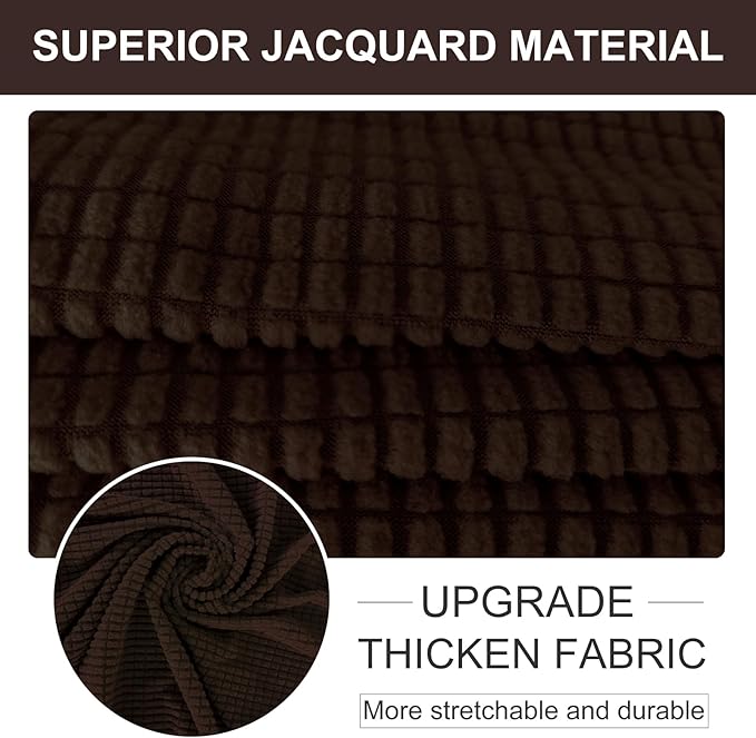U-NICE HOME Oversized Stretch Loveseat Couch Cover Sofa Covers Washable Sofa - Image 4