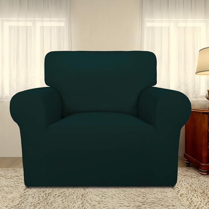 PureFit Super Stretch Chair Sofa Slipcover – Spandex Non Slip Soft Couch Sofa - Image 2