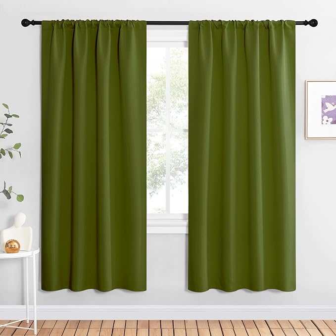 NICETOWN Blackout Curtains for Living Curtains, 2 Panels, 42 by 72, Room by NICETOWN