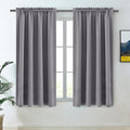 DWCN Grey Room Darkening Blackout Curtains by DWCN