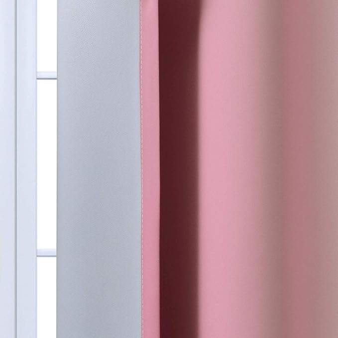 Yakamok Room Darkening Gradient Color Ombre Curtains 84 Inch Length, Thermal - Image 7