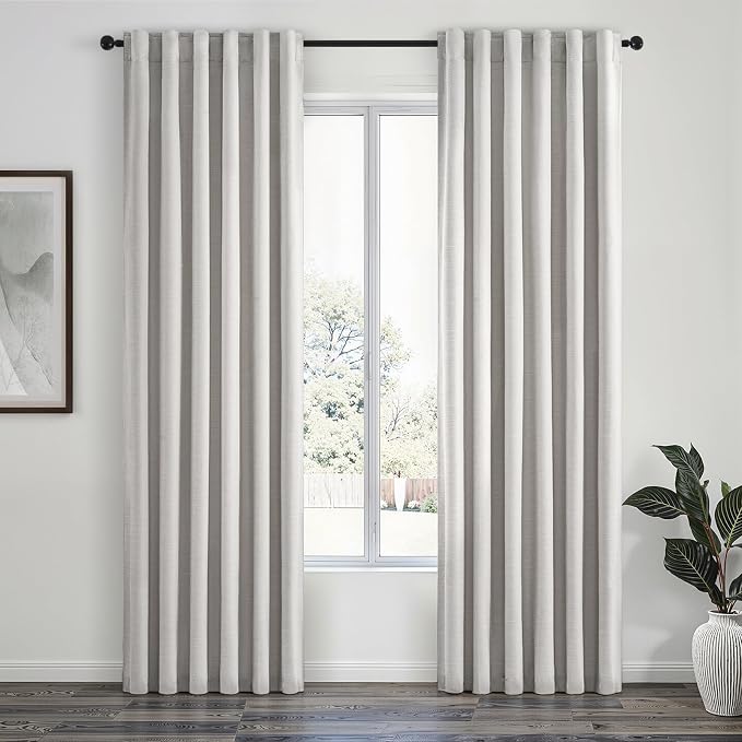 Topfinel 100% Blackout Curtains 90 Inches Long by Topfinel