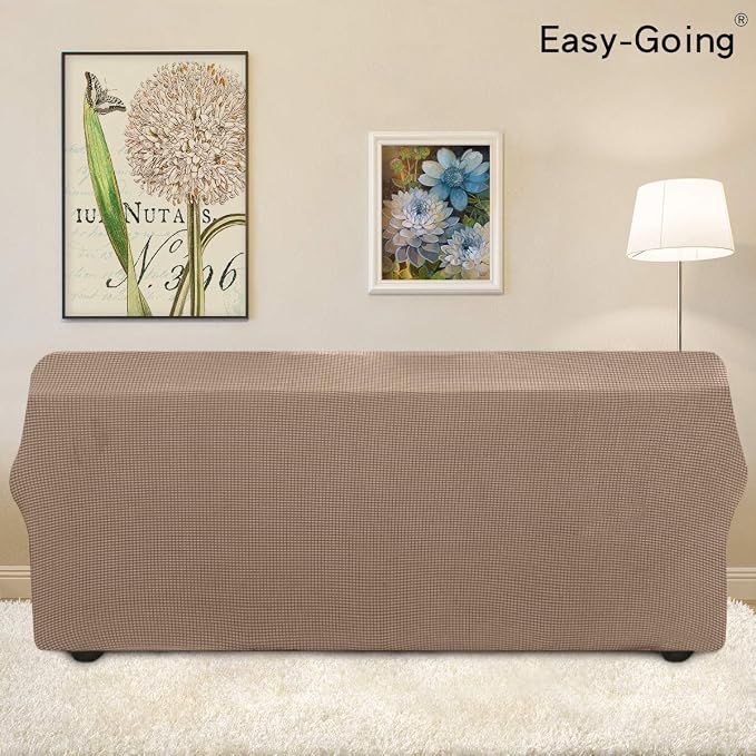 Easy-Going Stretch 4 Seater Sofa Slipcover 1-Piece Sofa Cover Furniture - Image 3