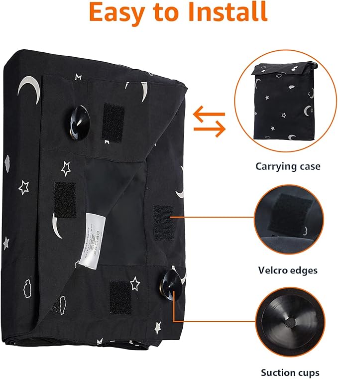 Amazon Basics Portable Blackout Curtain Shade - Image 3
