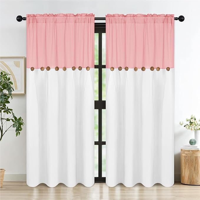 FRAMICS Farmhouse Cotton Linen Curtains - Image 7