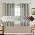 H.VERSAILTEX Living Room Linen Curtains by HVERSAILTEX