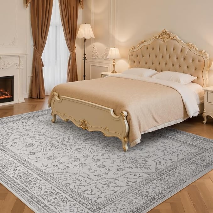 Washable Rugs 8x10 Area Rugs for Living Room, Dining Room- Soft Low Pile - Image 6