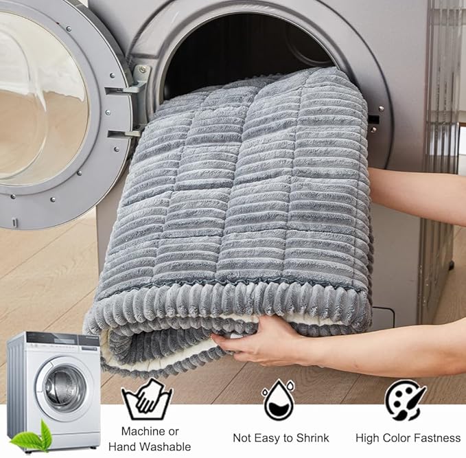 Couch Cover for Dogs Washable, Fuzzy Pet Couch Covers for 3 Cushion Sofa Pet - Image 5