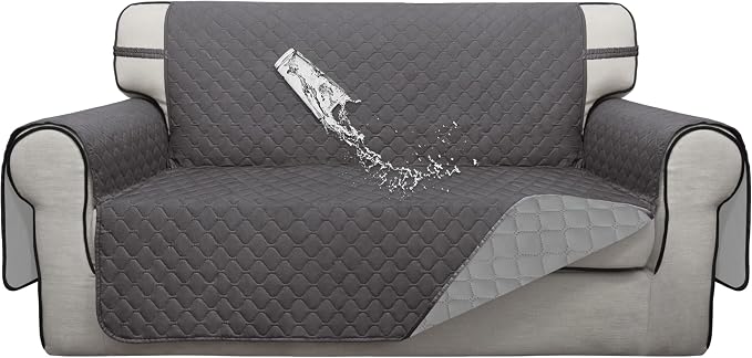 ISSUNTEX Double Protection 100% Waterproof Loveseat Sofa Covers by ISSUNTEX
