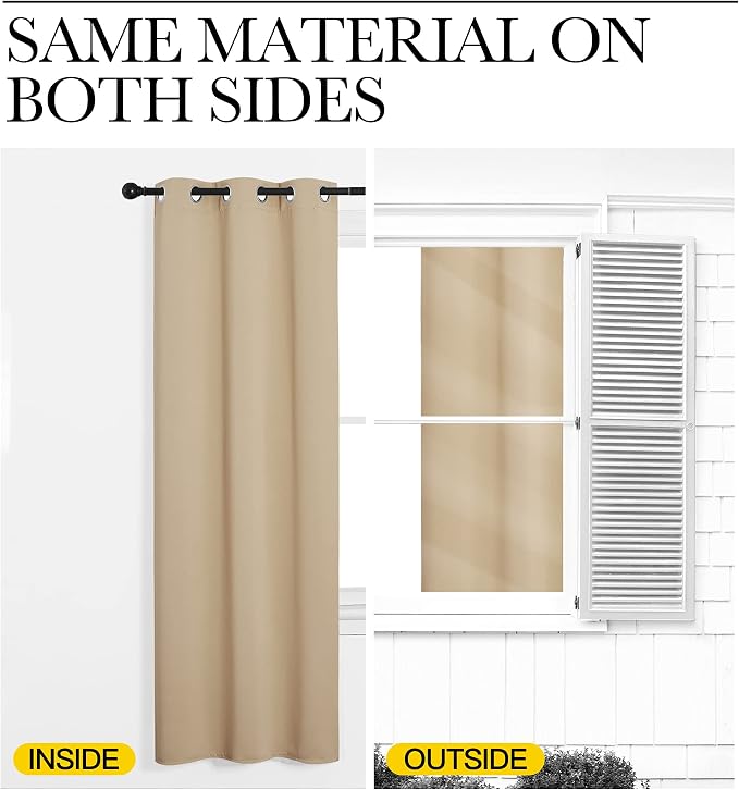 NICETOWN Blackout Curtains Panels - Image 5