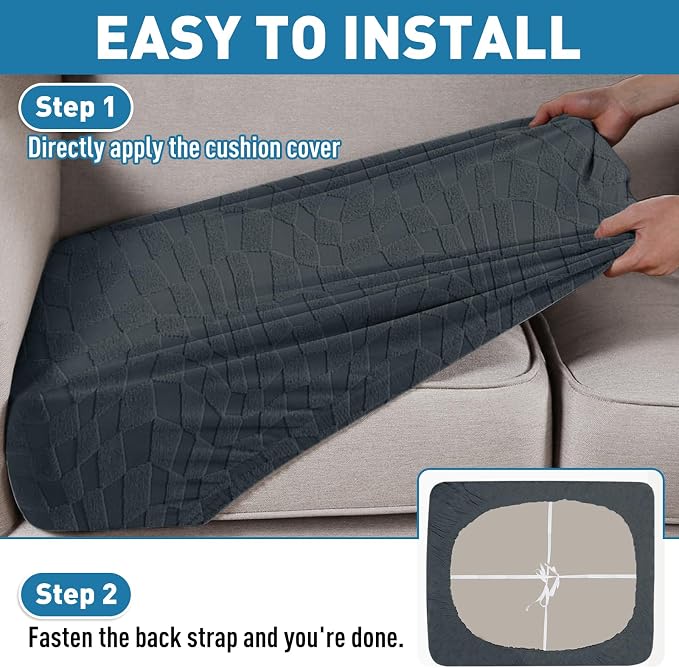 2025 Stretch Cushion Cover for Sofa, Individual Couch Sofa Seat Covers - Image 6