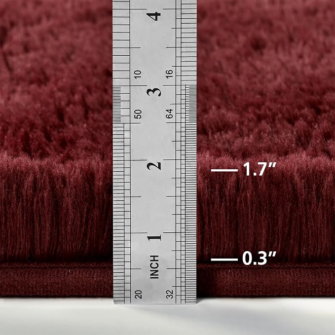 Large Shag Area Rugs 5 x 8, Plush Fuzzy Rugs - Image 2