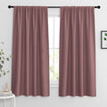 RYB HOME Blackout Curtains for Bedroom Living Room 63 inches Long, Thermal by RYBHOME
