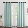 NICETOWN Privacy Blackout Doorway 80 inch Curtains, Grommet Light Blocking by NICETOWN