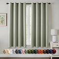 MIULEE Sage Green Blackout Curtains by MIULEE