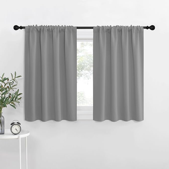 NICETOWN RV Blackout Curtains for Camper Windows, Short Room Darkening Curtains by NICETOWN