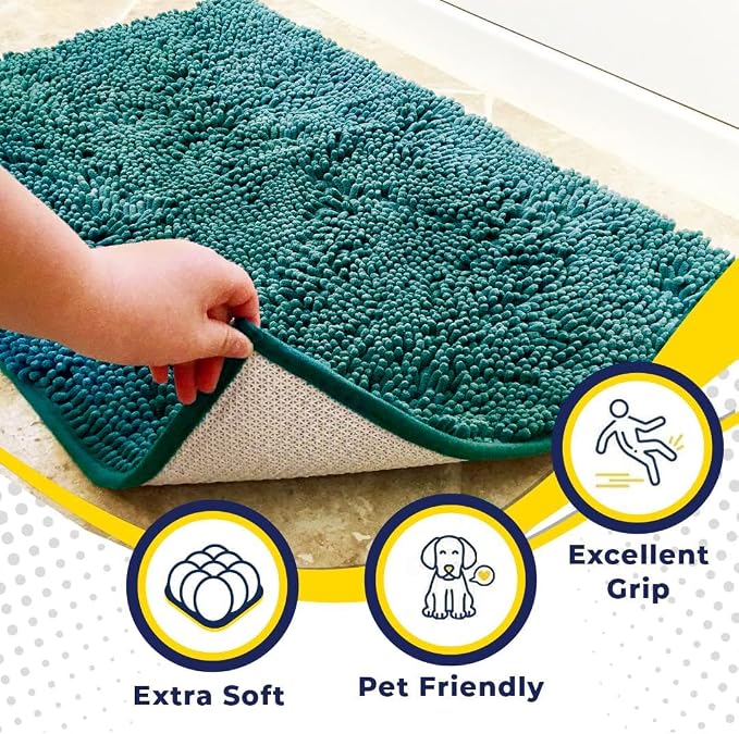 Muddy Mat® | Super Absorbent Door Mat Indoor, Microfiber Quick Dry Chenille - Image 2