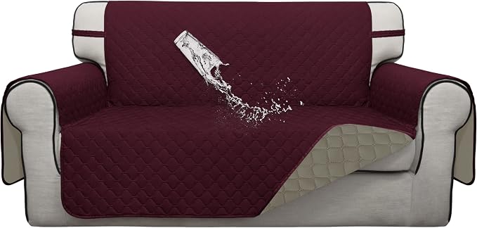 ISSUNTEX Double Protection 100% Waterproof Loveseat Sofa Covers by ISSUNTEX