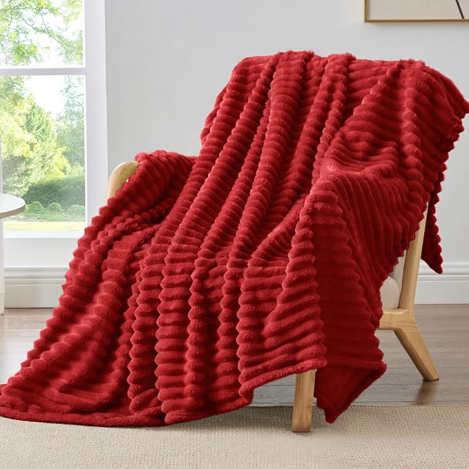 BEDELITE Fleece Throw Blanket for Couch by BEDELITE