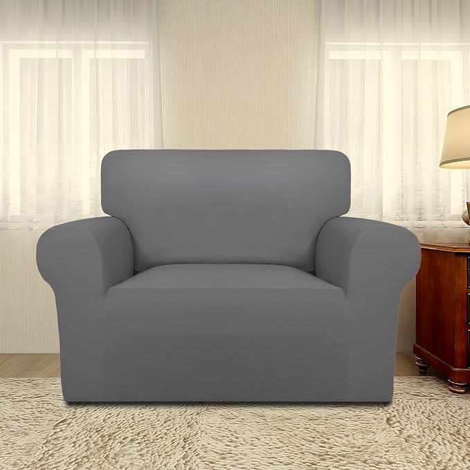 PureFit Super Stretch Sofa Slipcover – Spandex Non Slip Soft Couch Sofa Cover - Image 2