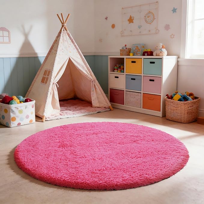 yulidayang Fluffy Round Area Rugs - Image 5