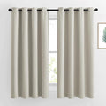 NICETOWN Natural Blackout Curtains 63 inch Long by NICETOWN