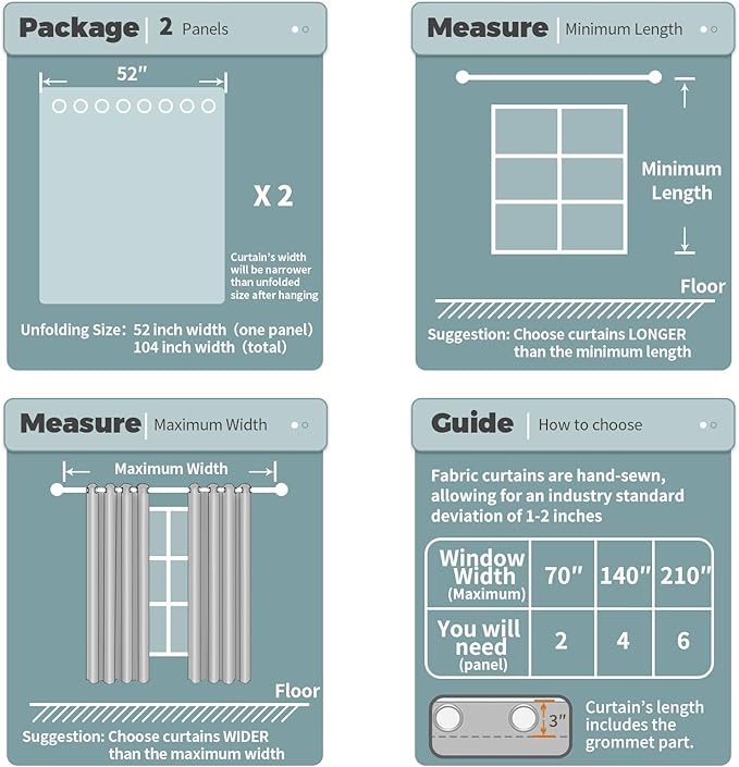 BGment Blackout Curtains - Image 6