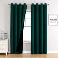 ChrisDowa 100% Blackout Curtains 80 inch Long by ChrisDowa