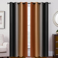 SimpleHome Ombre Room Darkening Curtains 84 inches Length by SimpleHome