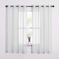NICETOWN Sheer Curtains 63 Long by NICETOWN