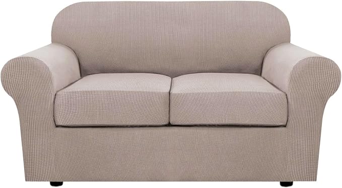 H.VERSAILTEX 3 Piece Stretch Sofa Covers by HVERSAILTEX