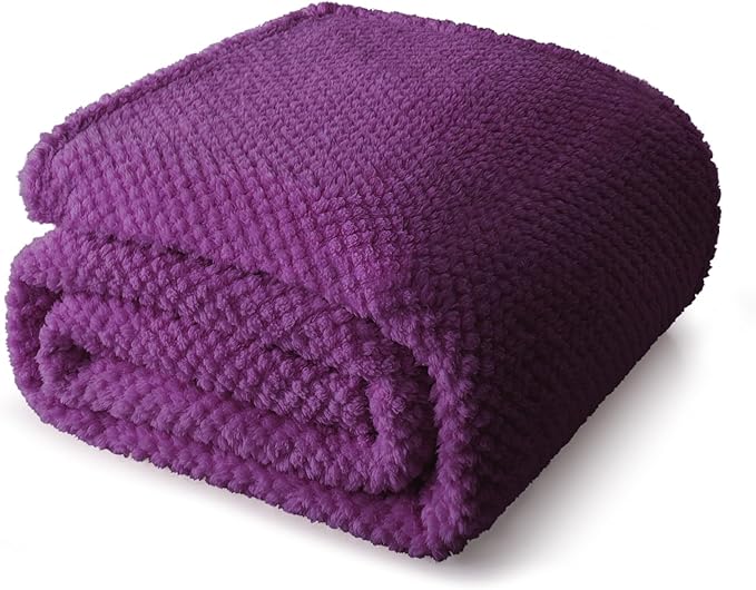 Whale Flotilla King Size Fuzzy Fleece Blanket by WHALEFLOTILLA