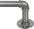 Zeerobee Curtain Rods for Windows 144 to 168, 1 Inch Industrial Wrap Around by zeerobee
