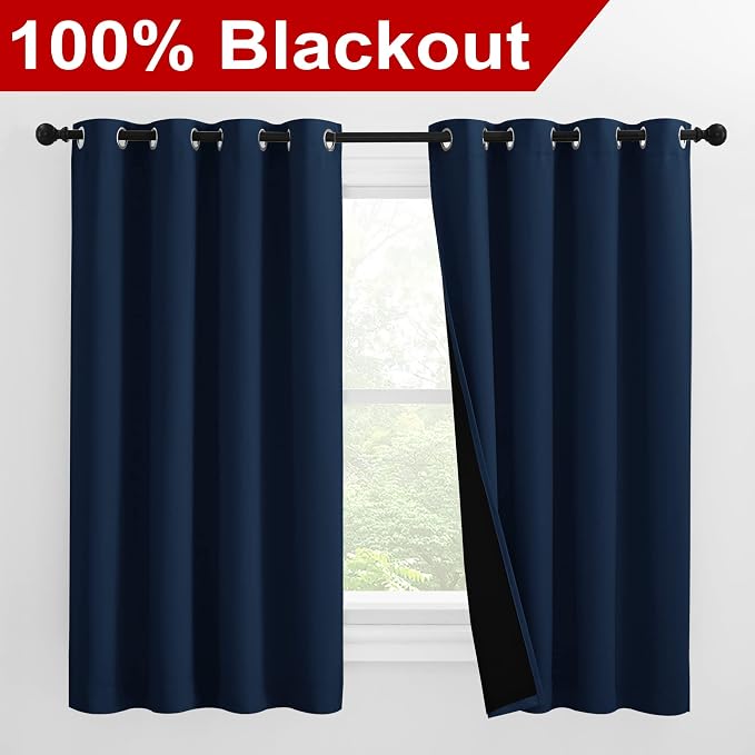 NICETOWN 100% Blackout Curtains - Image 2