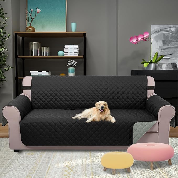U-NICE HOME 4 Seater Sofa Cover 91 Inch Large Couch Covers - Image 2
