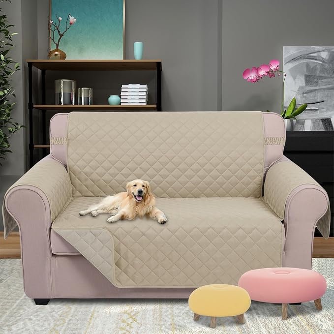 U-NICE HOME Loveseat Sofa Cover Reversible Couch Covers - Image 2