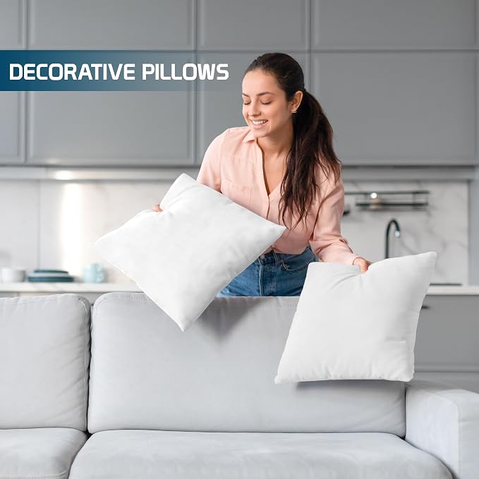 Utopia Bedding Throw Pillows Insert - Image 3