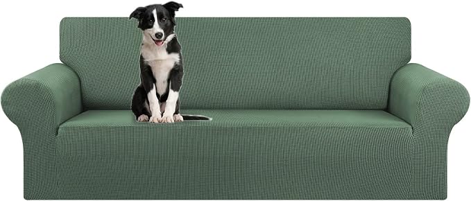 KEKUOU Stretch Oversized Sofa Slipcover 1 Piece Couch Sofa Cover Furniture by KEKUOU