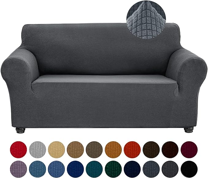 Joccun Stretch Loveseat Couch Cover Slipcover, 1-Piece Sofa Cover by Joccun