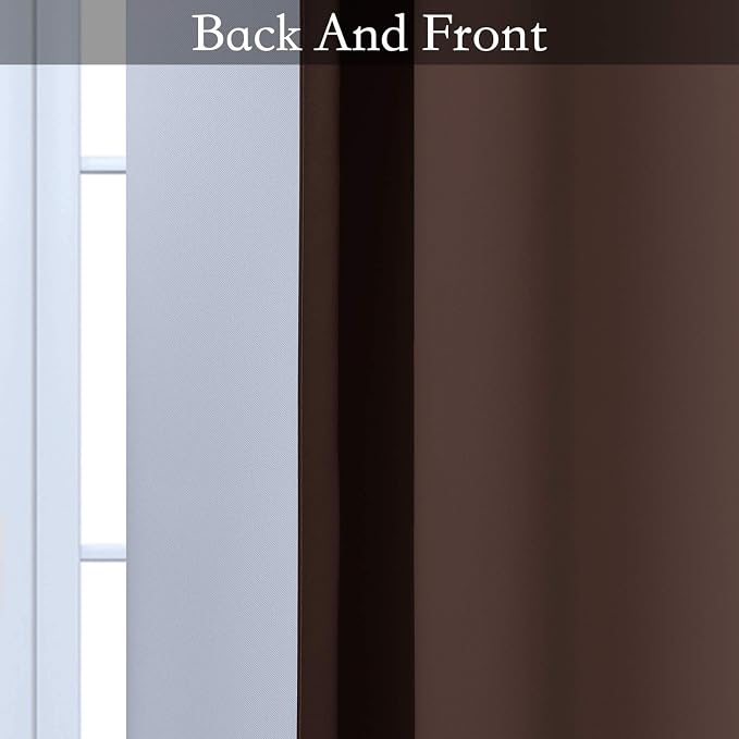 SimpleHome Ombre Room Darkening Curtains - Image 5