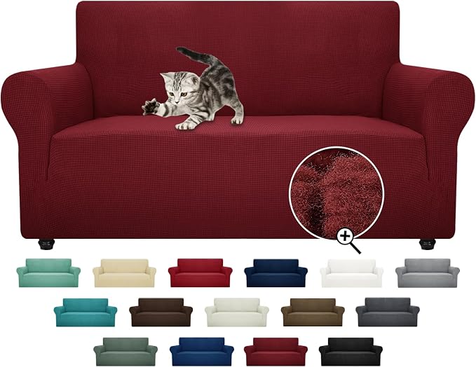 ZNSAYOTX Super Stretch Couch Cover Love Seat Sofa Covers by ZNSAYOTX