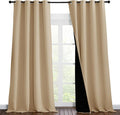NICETOWN Thermal Insulated 100% Blackout Curtains, Noise Reducing Performance by NICETOWN