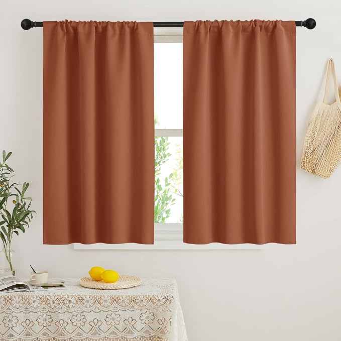 RYB HOME Short Blackout Curtains by RYBHOME