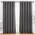 NICETOWN Blackout Room Divider Curtains 118 inches Long 2 Panels, Grommet by NICETOWN