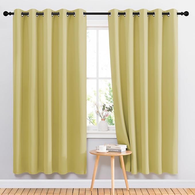 NICETOWN Room Darkening Curtain Panels 72 by NICETOWN
