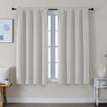 Simplebrand Ava Natural Short Blackout Curtains by Simplebrand
